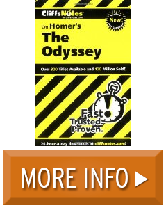 For CliffsNotes on Homers Odyssey Cliffsnotes Literature Guides